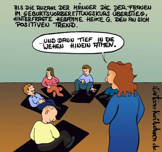 Gleichberechtigung Cartoon