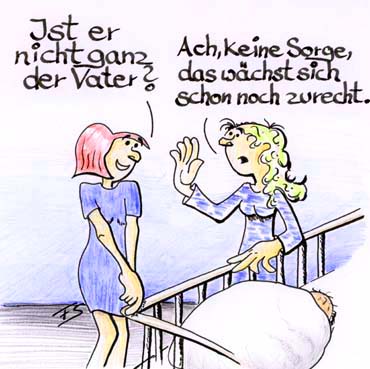 Mutter,Baby Cartoon