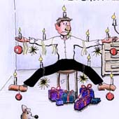 Weihnachtsbaum Cartoon