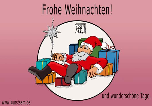 Weihnachtscartoon