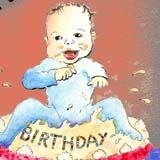 zur Geburt Comicbild